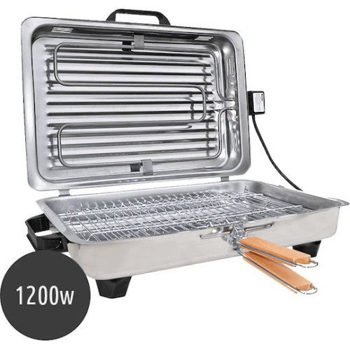 ROLLER Ψηστιέρα Inox Ορθογώνια 1200w ΓΙΓΑΣ (20107) Ψηστιέρες-Γκριλιέρες Inox ROLLER Ψηστιέρα Inox Ορθογώνια 1200w ΓΙΓΑΣ (20107) Ψηστιέρες-Γκριλιέρες Inox