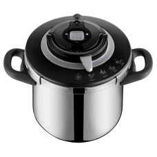 TEFAL Clipso+ Chef 10L (P4551531) Χύτρα Ταχύτητας Inox με 4 Προγράμματα & One-Hand Lid TEFAL Clipso+ Chef 10L (P4551531) Χύτρα Ταχύτητας Inox με 4 Προγράμματα & One-Hand Lid