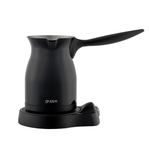 Gruppe JKT 600S1 Ηλεκτρικό Μπρίκι 800W Μαύρο για Ελληνικό Καφέ με Αυτόματη Διακοπή Gruppe JKT 600S1 Ηλεκτρικό Μπρίκι 800W Μαύρο για Ελληνικό Καφέ με Αυτόματη Διακοπή