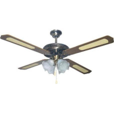 EUROLAMP 147-29005 ΑΝΤΙΚΕ ΜΠΡΟΝΖΕ Φ130 70W Ανεμιστήρες οροφής