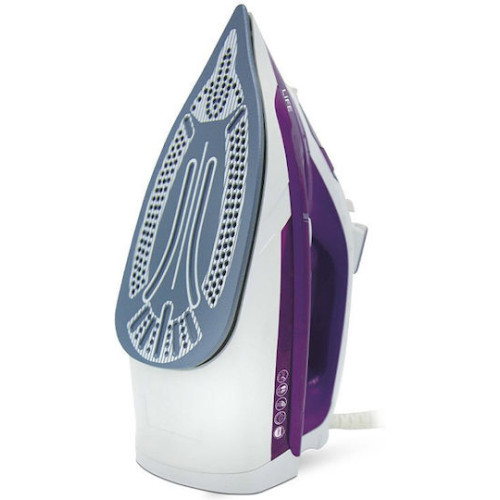 LIFE SI-100 Silky Purple Σίδερο Ατμού 2400W με Κεραμική Πλάκα LIFE SI-100 Silky Purple Σίδερο Ατμού 2400W με Κεραμική Πλάκα