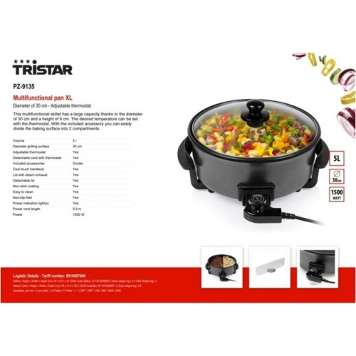 TRISTAR PZ-9135 Πολυμάγειρες TRISTAR PZ-9135 Πολυμάγειρες