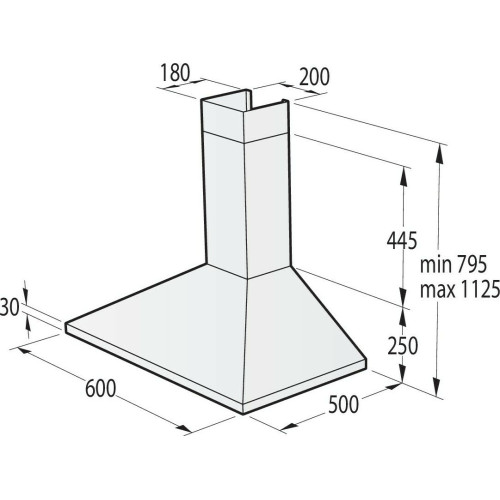 Gorenje WHC63CLI Απορροφητήρας Καμινάδα 60cm Μπεζ 736201 (065037601) Gorenje WHC63CLI Απορροφητήρας Καμινάδα 60cm Μπεζ 736201 (065037601)