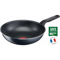 Tefal XL Force Wok 28cm C38519 Αντικολλητικό Τηγάνι Wok Black