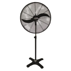EUROLAMP 300-23503 Επαγγελματικός Βιομηχανικός Ανεμιστήρας Ορθοστάτης Φ81cm 200W Μεταλλικός Μαύρος