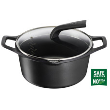 Tefal Robusto E24946 Κατσαρόλα 24cm με Καπάκι 4.4L από Χυτό Αλουμίνιο Tefal Robusto E24946 Κατσαρόλα 24cm με Καπάκι 4.4L από Χυτό Αλουμίνιο