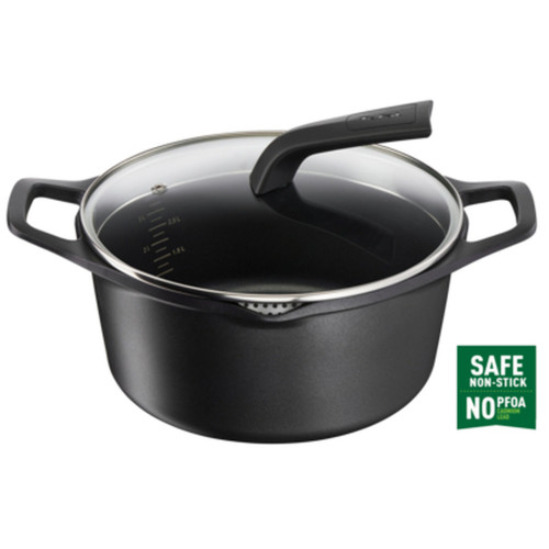 Tefal Robusto E24946 Κατσαρόλα 24cm με Καπάκι 4.4L από Χυτό Αλουμίνιο Tefal Robusto E24946 Κατσαρόλα 24cm με Καπάκι 4.4L από Χυτό Αλουμίνιο