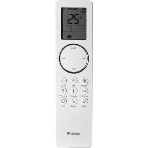 Gree Airy Space Silver GRC-121QI/KAIS-N5 Κλιματιστικό Inverter 12000 BTU A+++/A+++ με Ιονιστή και Wi-Fi Gree Airy Space Silver GRC-121QI/KAIS-N5 Κλιματιστικό Inverter 12000 BTU A+++/A+++ με Ιονιστή και Wi-Fi