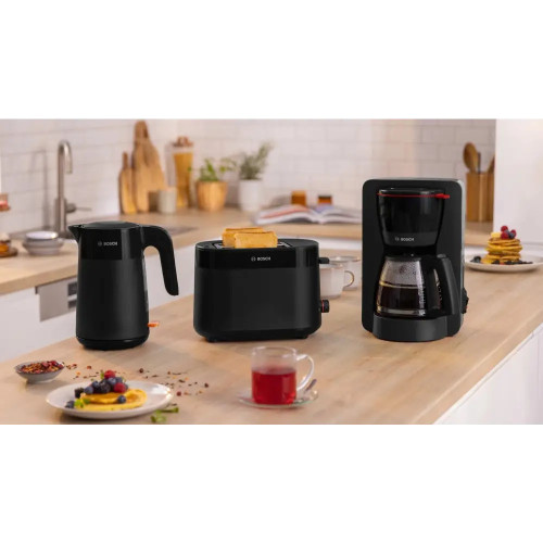 Bosch TWK2M163 Βραστήρας 1.7lt 2400W Μαύρος Bosch TWK2M163 Βραστήρας 1.7lt 2400W Μαύρος