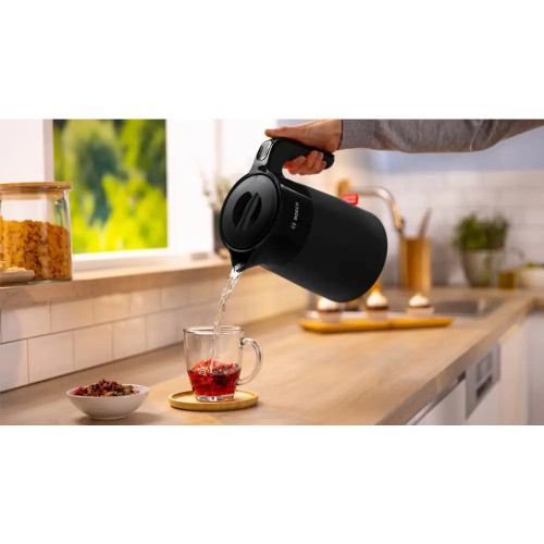 Bosch TWK2M163 Βραστήρας 1.7lt 2400W Μαύρος Bosch TWK2M163 Βραστήρας 1.7lt 2400W Μαύρος
