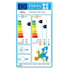 FUJITSU ASEH12KNCA / AOEH12KNCA Inverter Κλιματιστικό 12.000 BTU A++ WiFi FUJITSU ASEH12KNCA / AOEH12KNCA Inverter Κλιματιστικό 12.000 BTU A++ WiFi