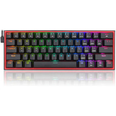 Redragon K617 Fizz (Black) Gaming πληκτρολόγιο