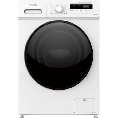 Princess WMBA10PAR Πλυντήριο Ρούχων 10kg 1400 Στροφών Inverter White Princess WMBA10PAR Πλυντήριο Ρούχων 10kg 1400 Στροφών Inverter White