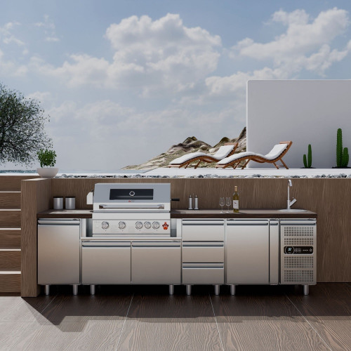 BBQ Υγραερίου Thermogatz TGH-BI-M61 4+1 Καυστήρες 17,5kW Εντοιχιζόμενο INOX BBQ Υγραερίου Thermogatz TGH-BI-M61 4+1 Καυστήρες 17,5kW Εντοιχιζόμενο INOX
