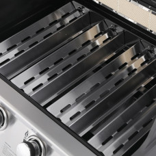 BBQ Υγραερίου Thermogatz TGH-BI-M61 4+1 Καυστήρες 17,5kW Εντοιχιζόμενο INOX BBQ Υγραερίου Thermogatz TGH-BI-M61 4+1 Καυστήρες 17,5kW Εντοιχιζόμενο INOX