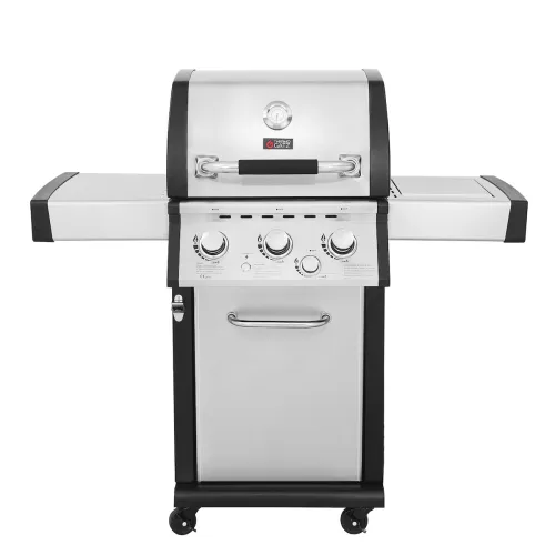 BBQ Υγραερίου GS Grill Superior 3+1 INOX 14kW με Μαντεμένιες Σχάρες & Πλαϊνή Εστία BBQ Υγραερίου GS Grill Superior 3+1 INOX 14kW με Μαντεμένιες Σχάρες & Πλαϊνή Εστία