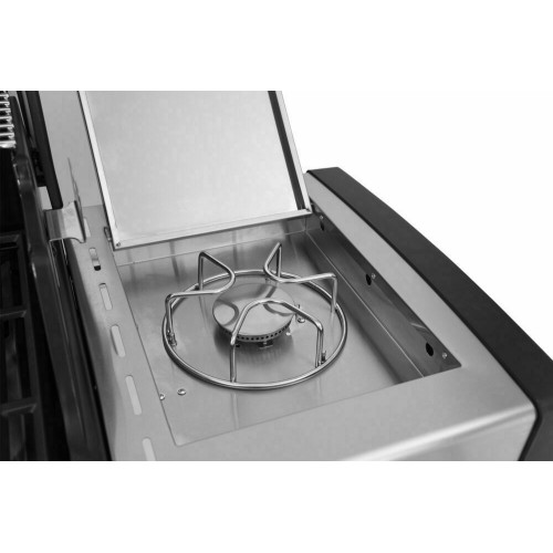 BBQ Υγραερίου GS Grill Superior 3+1 INOX 14kW με Μαντεμένιες Σχάρες & Πλαϊνή Εστία BBQ Υγραερίου GS Grill Superior 3+1 INOX 14kW με Μαντεμένιες Σχάρες & Πλαϊνή Εστία