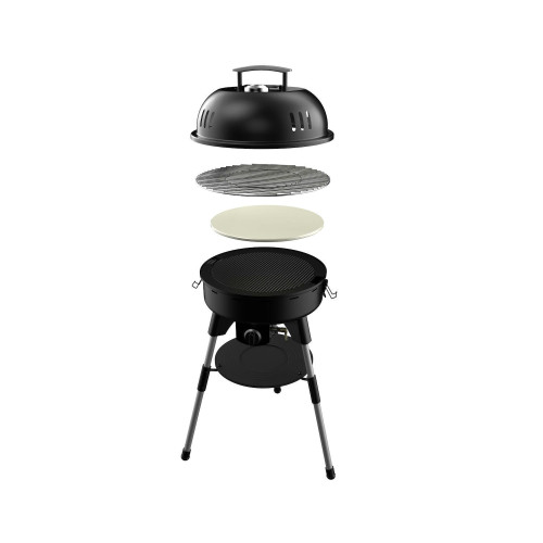 BBQ Υγραερίου TGC 01L 4kW Thermogatz με Πλάκα Φ45cm, Καπάκι & Πολυλειτουργικό Ψήσιμο BBQ Υγραερίου TGC 01L 4kW Thermogatz με Πλάκα Φ45cm, Καπάκι & Πολυλειτουργικό Ψήσιμο