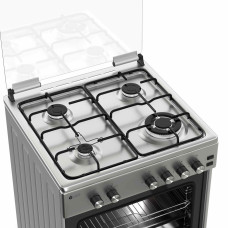 Κουζίνα Αερίου Thermogatz TGS 6021 IX Multigas 60cm Inox με Φούρνο 49L & Wok Εστία Κουζίνα Αερίου Thermogatz TGS 6021 IX Multigas 60cm Inox με Φούρνο 49L & Wok Εστία