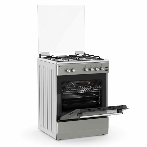 Κουζίνα Αερίου Thermogatz TGS 6021 IX Multigas 60cm Inox με Φούρνο 49L & Wok Εστία Κουζίνα Αερίου Thermogatz TGS 6021 IX Multigas 60cm Inox με Φούρνο 49L & Wok Εστία