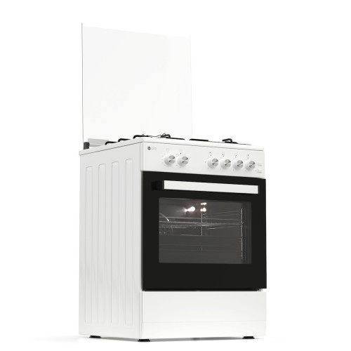 Κουζίνα Αερίου Thermogatz TGS 5021 Multigas WH 60cm Λευκή με Φούρνο 49L & Wok Καυστήρα Κουζίνα Αερίου Thermogatz TGS 5021 Multigas WH 60cm Λευκή με Φούρνο 49L & Wok Καυστήρα