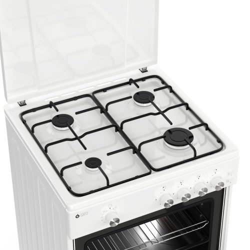 Κουζίνα Αερίου Thermogatz TGS 161 WH 60cm Λευκή με Φούρνο 55L και Grill Κουζίνα Αερίου Thermogatz TGS 161 WH 60cm Λευκή με Φούρνο 55L και Grill