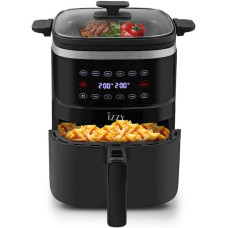IZZY IZ-8241 με Αποσπώμενο Κάδο 1400 W 5 L Μαύρο Φριτέζα Αέρος Grill