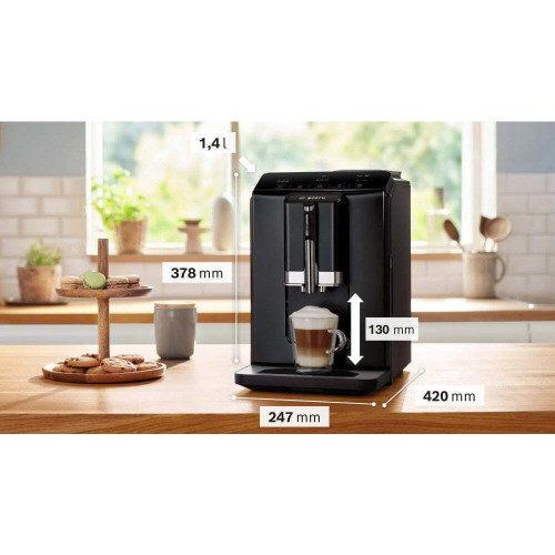 BOSCH TIE20119 VeroCafe Series 2 Αυτόματη Μηχανή Espresso με Κεραμικό Μύλο & OneTouch BOSCH TIE20119 VeroCafe Series 2 Αυτόματη Μηχανή Espresso με Κεραμικό Μύλο & OneTouch