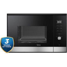 Midea MBMTG925E-X Μαύρος Εντοιχιζόμενος Φούρνος Μικροκυμάτων με Grill