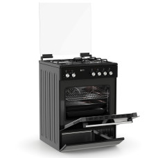 Thermogatz TGS 3531 BL Κουζίνα Ηλεκτρική 60Lt με Εστίες Αερίου & Ρεύματος 60cm Thermogatz TGS 3531 BL Κουζίνα Ηλεκτρική 60Lt με Εστίες Αερίου & Ρεύματος 60cm