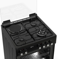 Thermogatz TGS 3531 BL Κουζίνα Ηλεκτρική 60Lt με Εστίες Αερίου & Ρεύματος 60cm Thermogatz TGS 3531 BL Κουζίνα Ηλεκτρική 60Lt με Εστίες Αερίου & Ρεύματος 60cm