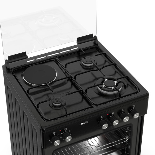 Thermogatz TGS 3531 BL Κουζίνα Ηλεκτρική 60Lt με Εστίες Αερίου & Ρεύματος 60cm Thermogatz TGS 3531 BL Κουζίνα Ηλεκτρική 60Lt με Εστίες Αερίου & Ρεύματος 60cm
