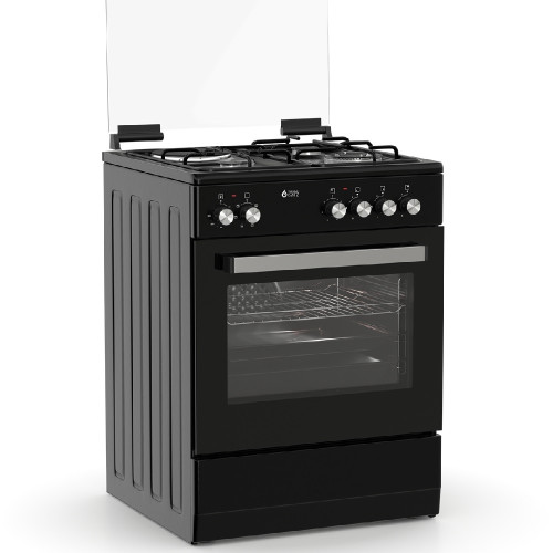 Thermogatz TGS 3531 BL Κουζίνα Ηλεκτρική 60Lt με Εστίες Αερίου & Ρεύματος 60cm Thermogatz TGS 3531 BL Κουζίνα Ηλεκτρική 60Lt με Εστίες Αερίου & Ρεύματος 60cm