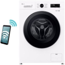LG F4X1008NWK 8 kg 1.400 Στροφές Λευκό με Wi-Fi Πλυντήριο Ρούχων