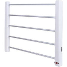 Eurolamp Ηλεκτρική Πετσετοκρεμάστρα 65W 60x44cm Ασημί 300-41371