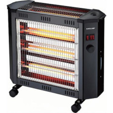 EUROLAMP 300-41407 Θερμάστρες Χαλαζία/Carbon Black