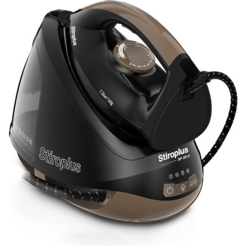 STIROPLUS SP2012 Γεννήτρια Ατμού 2400W 7.5bar 1.8L Iceglide Ceramic Black STIROPLUS SP2012 Γεννήτρια Ατμού 2400W 7.5bar 1.8L Iceglide Ceramic Black