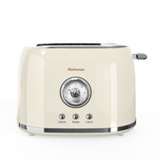Rohnson Nostalgia Φρυγανιέρα 2 Θέσεων 800W Μπεζ R-2210