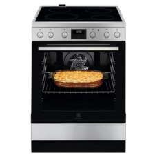 Electrolux LKR64020BX Κουζίνα 73lt με Κεραμικές Εστίες Π59.6εκ. Inox