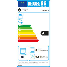 Thermogatz TGS 3980 IX 80Lt Κουζίνα Μικτή με Ηλεκτρικό Φούρνο & Εστίες Αερίου Thermogatz TGS 3980 IX 80Lt Κουζίνα Μικτή με Ηλεκτρικό Φούρνο & Εστίες Αερίου