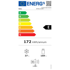 Beko RDSO206K40WN Δίπορτο Ψυγείο 206lt Υ143xΠ54.5xΒ55.5cm Λευκό Beko RDSO206K40WN Δίπορτο Ψυγείο 206lt Υ143xΠ54.5xΒ55.5cm Λευκό