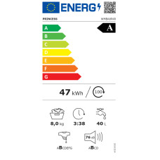 Princess WMBA8PAR Πλυντήριο Ρούχων 8kg 1400 Στροφών Inverter White/Black Princess WMBA8PAR Πλυντήριο Ρούχων 8kg 1400 Στροφών Inverter White/Black