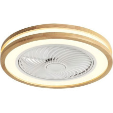 EUROLAMP 300-25072 Ανεμιστήρας Οροφής 50cm με Φως και Τηλεχειριστήριο Λευκός