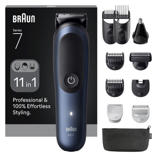 Braun AIO7540 All-in-One Κοπτική Μηχανή Προσώπου & Σώματος 11 σε 1 Blue Braun AIO7540 All-in-One Κοπτική Μηχανή Προσώπου & Σώματος 11 σε 1 Blue