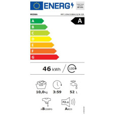 Midea MF110W100BA10/W-GR Πλυντήριο Ρούχων 10kg 1400rpm A Midea MF110W100BA10/W-GR Πλυντήριο Ρούχων 10kg 1400rpm A