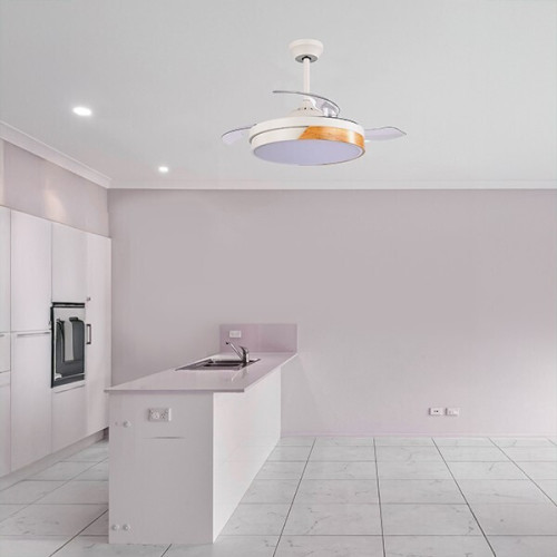 EUROLAMP 300-25068 Ανεμιστήρας Οροφής 107cm 32W με LED Φωτισμό, Bluetooth & Τηλεχειριστήριο Λευκός EUROLAMP 300-25068 Ανεμιστήρας Οροφής 107cm 32W με LED Φωτισμό, Bluetooth & Τηλεχειριστήριο Λευκός