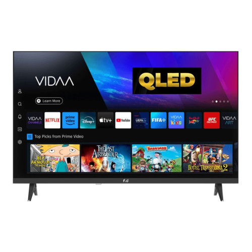 F&U FLV32502QL 32" HD Ready QLED Smart TV VIDAA Black F&U FLV32502QL 32" HD Ready QLED Smart TV VIDAA Black
