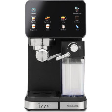 Izzy IZ-6020 Μηχανή Espresso 1450W Πίεσης 20bar για Cappuccino Μαύρη Μηχανές Espresso 