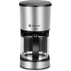 SINGER CM1020IN Καφετιέρα φίλτρου/Γαλλικού Inox