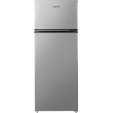 United UDS-1438E Ψυγείο Δίπορτο 210lt Υ143xΠ55xΒ55cm Inox